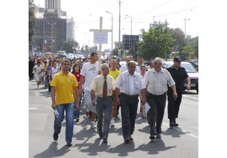 Ultimul protest stradal al dascălilor bihoreni a avut loc în septembrie anul trecut